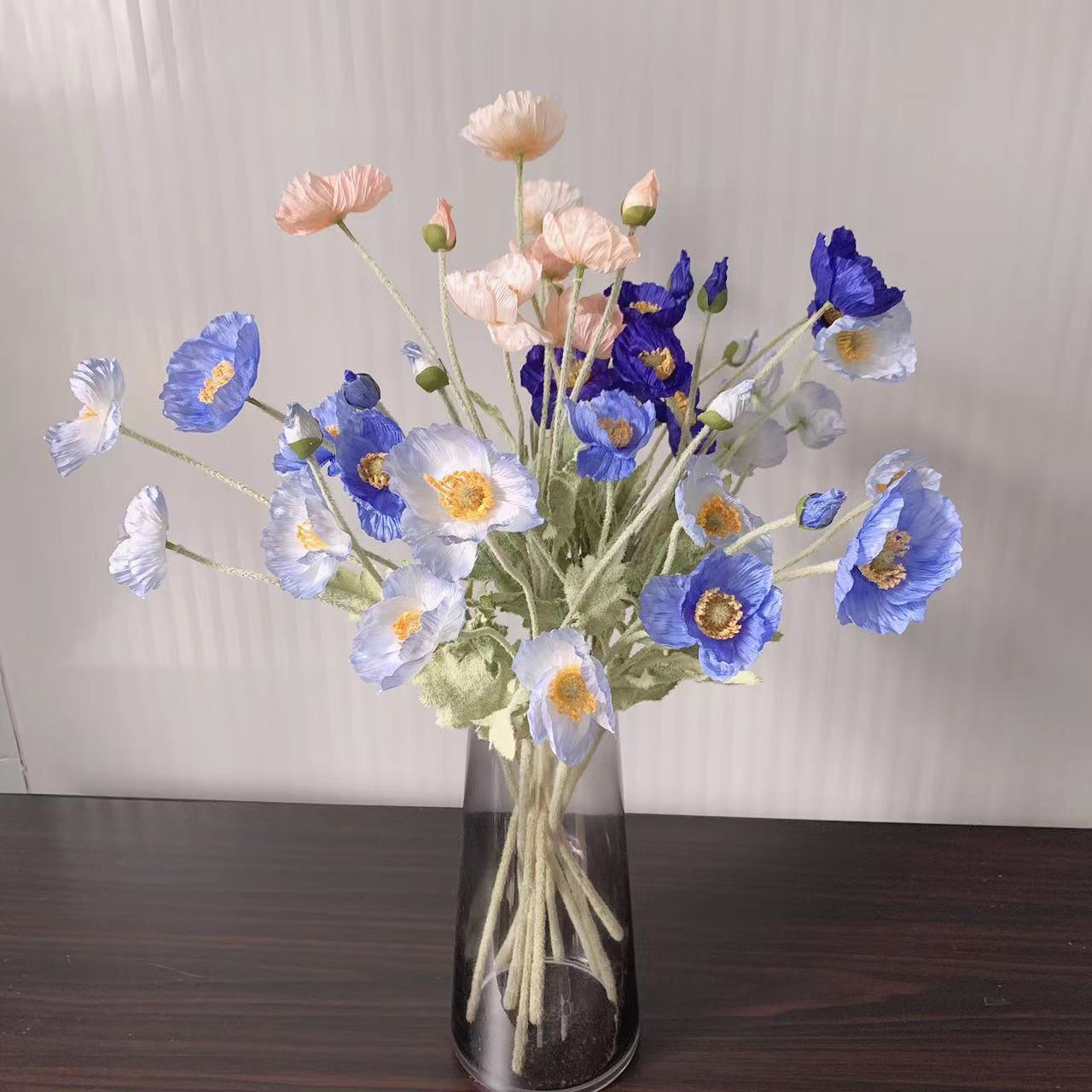 Fake Poppy Silk Flowers Long S - огляд і ціна Florist Supply Bulk