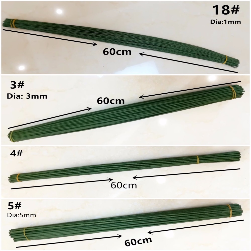 1mm 2/3/4/5mm 40/60cm Dark Gre - огляд і ціна Florist Supply Bulk