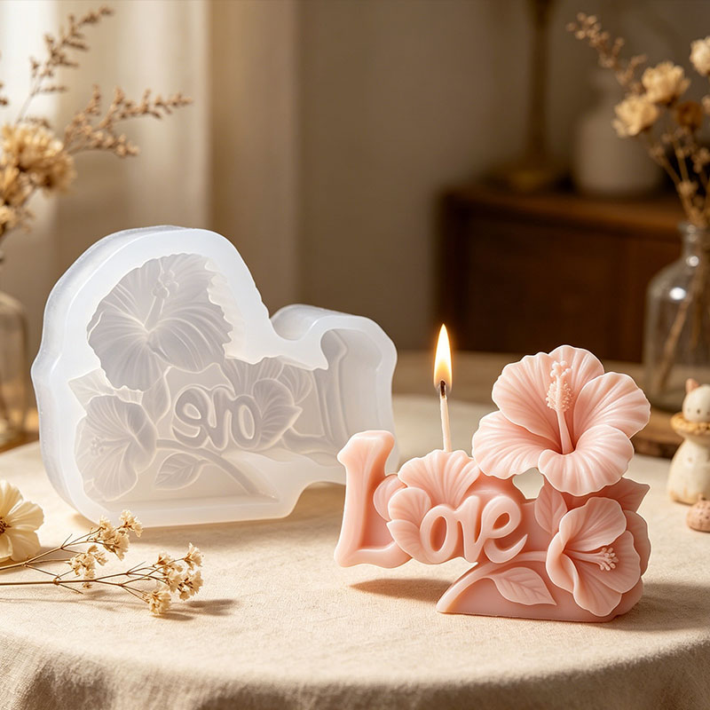 3D Flower Candle Silicone Mold - огляд і ціна Florist Supply Vases